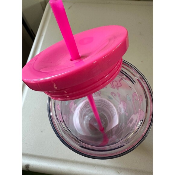 NWT Starbucks X Roller Rabbit Collab Lovely Monkey Plastic Cold Cup Tumbler 24oz - Picture 5 of 5